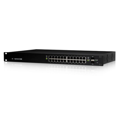 Ubiquiti EdgeSwitch ES24-500W 24 port Gigabit Switch best price in Dubai UAE