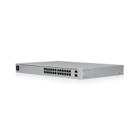 USW-PRO-24 | Ubiquiti Unifi 24 port Pro Layer 3 switch with (24) GbE RJ45 ports and (2) 10G SFP+ ports.